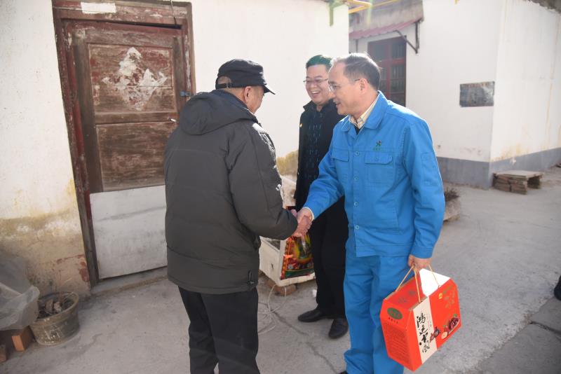 春节送温暖   mk(中国)在行动